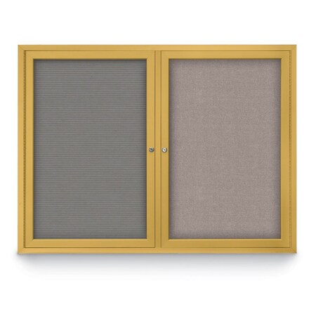 United Visual Products Corkboard, Burgundy/Satin, 72" X 36" UV407-SATIN-DBURGU